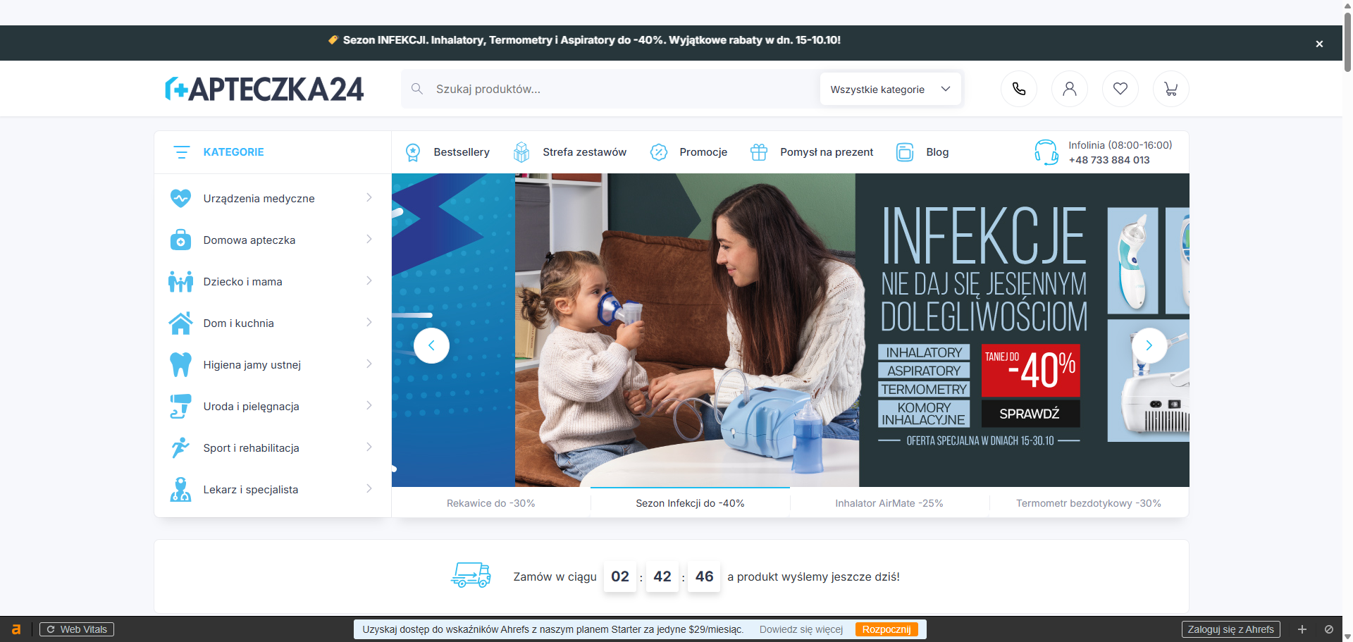 Apteczka24 – Recenzja Sklepu z Apteczkami i Sprzętem Medycznym