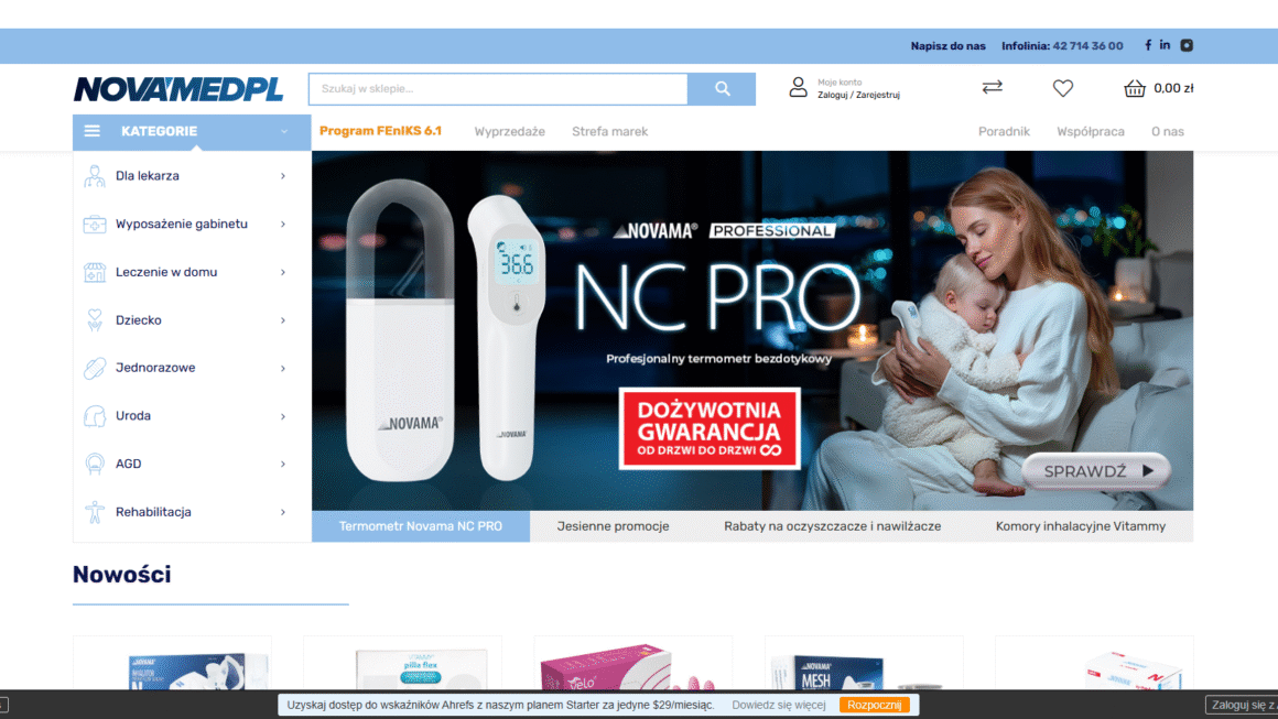 Novamed – Recenzja sklepu medycznego online i opinie klientów