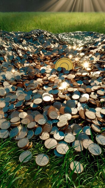 W Polsce istnieją tylko dwie takie monety. Ten skarb odkryto na polu
